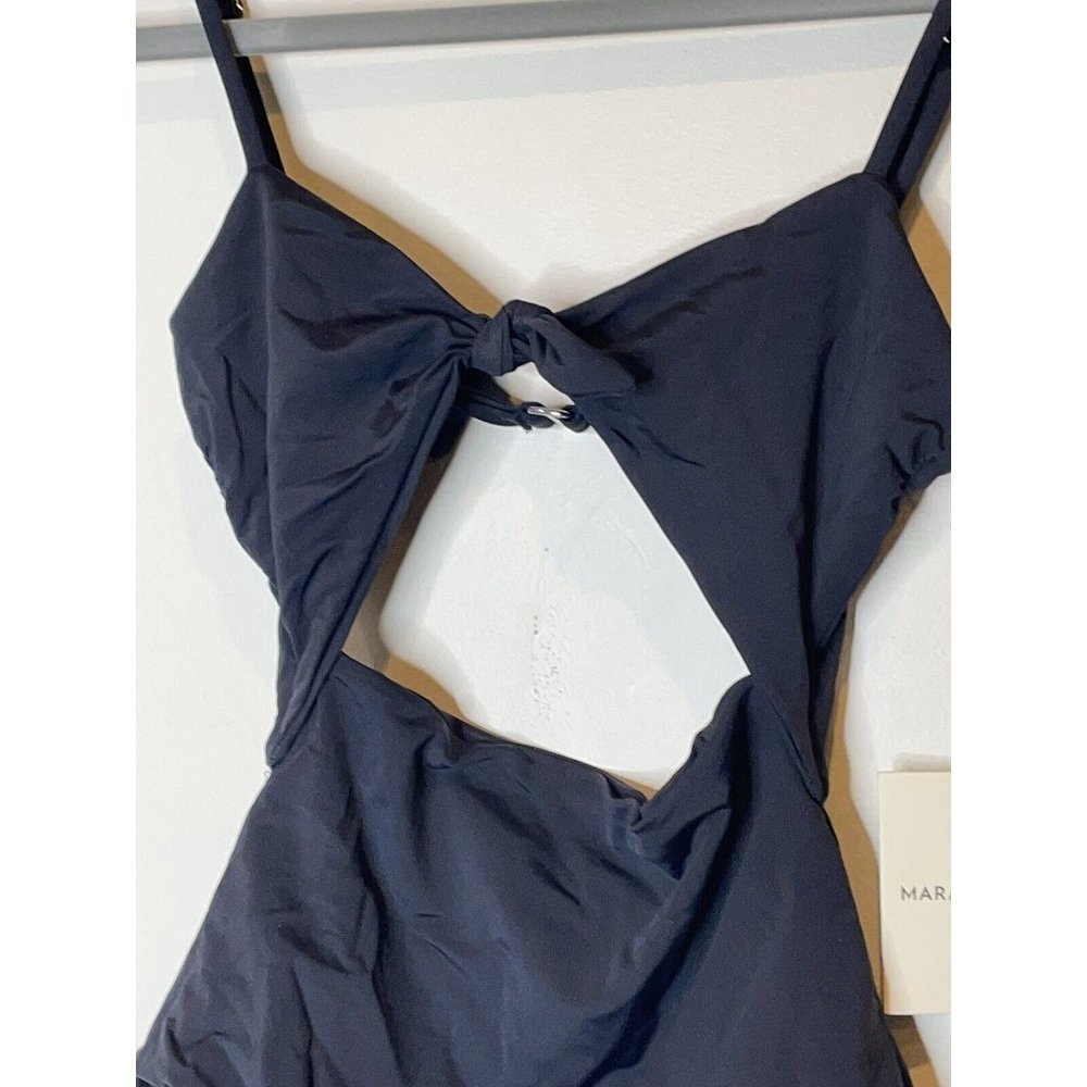 Mara Hoffman Black Kia One Piece Fully Lined Swimsuit Size XS NWT $250 UPF 50 - Picture 6 of 13